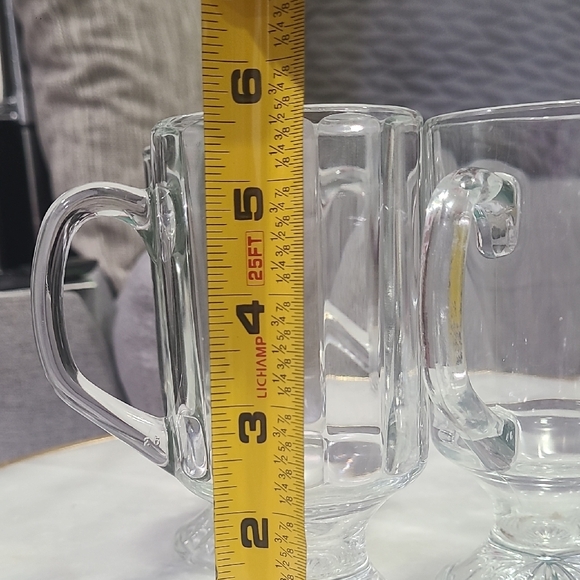 Crystal Clear Glass Mug Trio - Picture 10 of 10